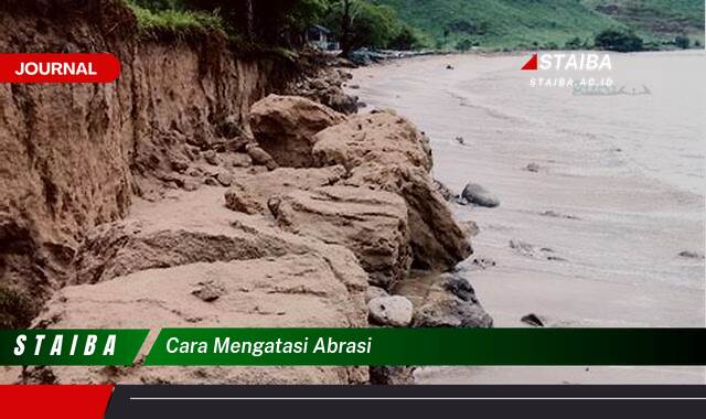 Temukan Cara Mengatasi Abrasi Pantai Secara Efektif dan Berkelanjutan Temukan Cara Mengatasi Abrasi Pantai Secara Efektif dan Berkelanjutan