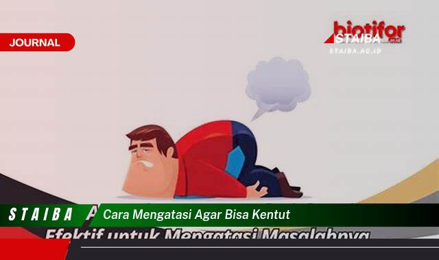 Ketahui Cara Mengatasi Susah Kentut dan Meredakan Perut Kembung