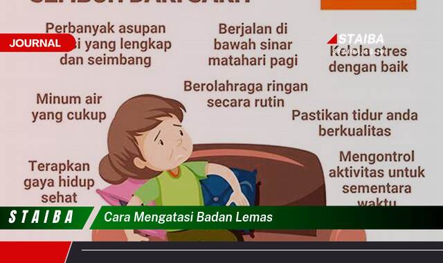 Ketahui Cara Mengatasi Badan Lemas dengan Cepat dan Alami