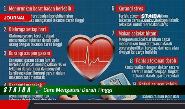 Ketahui Cara Mengatasi Darah Tinggi Secara Alami dan Efektif