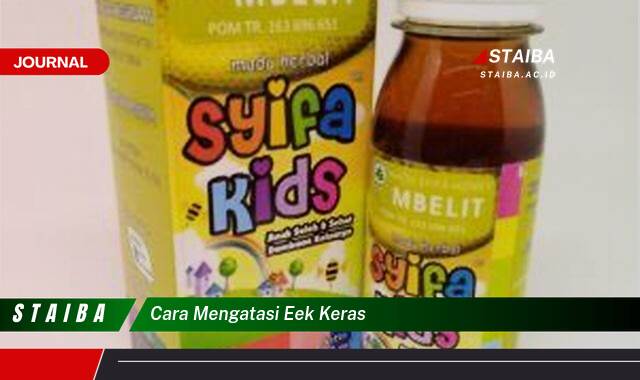 Ketahui Cara Mengatasi Eek Keras Pada Anak dan Dewasa Secara Alami