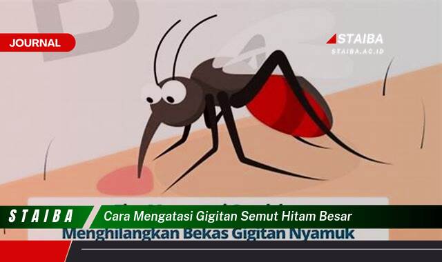 Ketahui Cara Mengatasi Gigitan Semut Hitam Besar dengan Cepat dan Ampuh