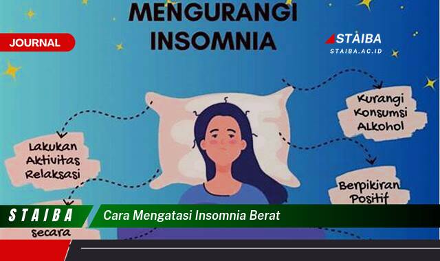 Ketahui Cara Mengatasi Insomnia Berat dan Tidur Nyenyak Kembali