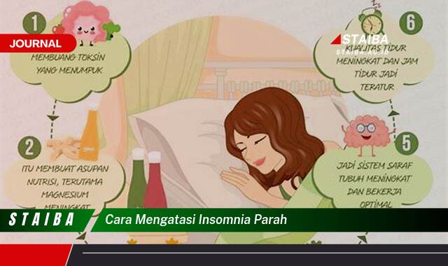 Ketahui Cara Mengatasi Insomnia Parah dan Tidur Nyenyak Kembali