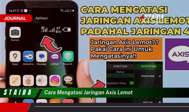 Ketahui Cara Mengatasi Jaringan Axis Lemot dan Nikmati Internet Cepat Kembali Ketahui Cara Mengatasi Jaringan Axis Lemot dan Nikmati Internet Cepat Kembali