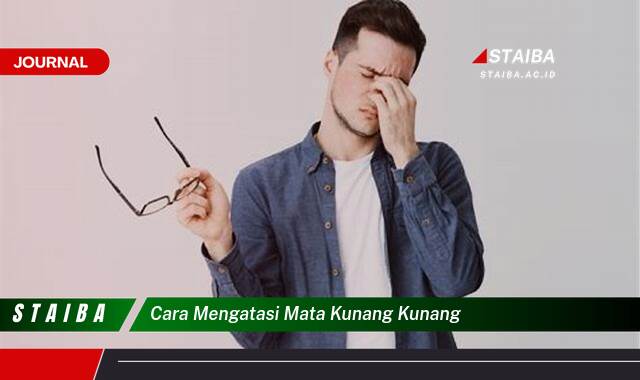 Ketahui Cara Mengatasi Mata Kunang,Kunang dengan Cepat dan Efektif