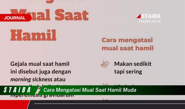 Ketahui Cara Mengatasi Mual Saat Hamil Muda Secara Alami dan Efektif