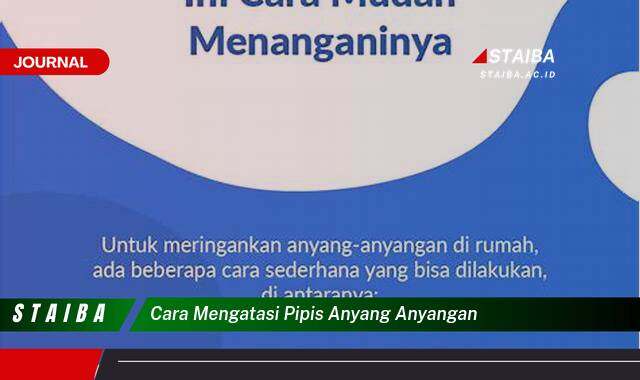 Ketahui Cara Mengatasi Pipis Anyang Anyangan Secara Alami dan Efektif