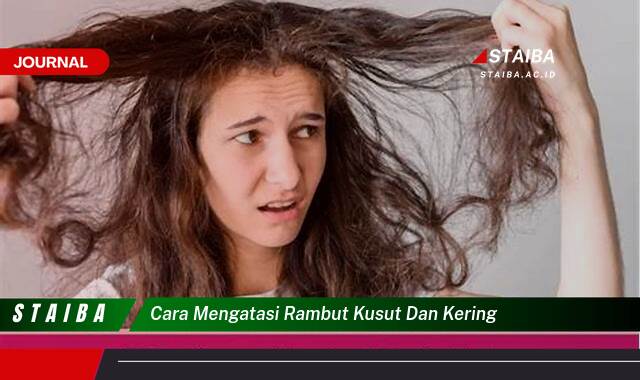 Ketahui Cara Mengatasi Rambut Kusut dan Kering Secara Alami dan Efektif Ketahui Cara Mengatasi Rambut Kusut dan Kering Secara Alami dan Efektif