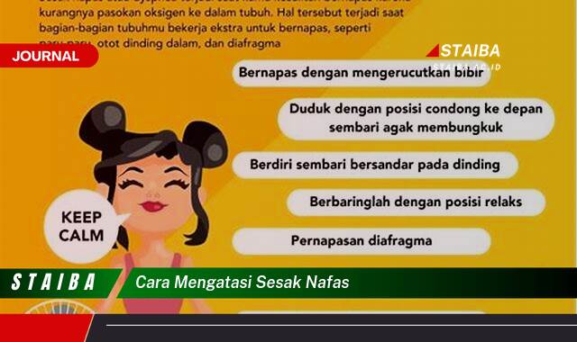 Ketahui Cara Mengatasi Sesak Nafas dengan Cepat dan Efektif