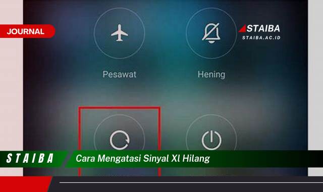 Ketahui Cara Mengatasi Sinyal XL Hilang dan Lemot dengan Mudah