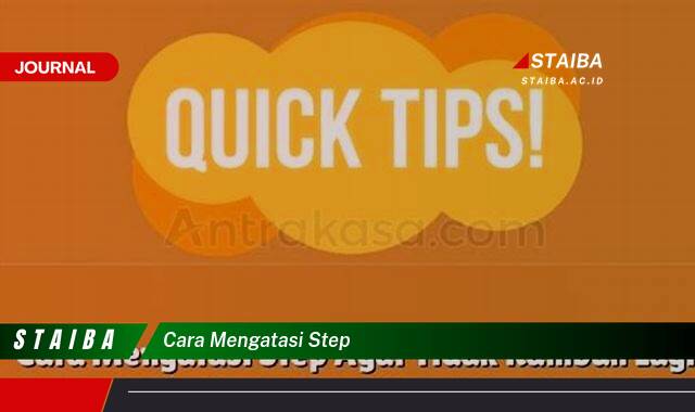 Ketahui Cara Mengatasi Step Motor dengan Efektif Ketahui Cara Mengatasi Step Motor dengan Efektif