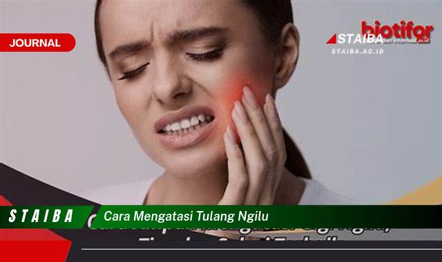 Ketahui Cara Mengatasi Tulang Ngilu Secara Alami dan Efektif Ketahui Cara Mengatasi Tulang Ngilu Secara Alami dan Efektif