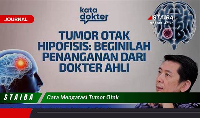 Ketahui Cara Mengatasi Tumor Otak, Panduan Lengkap dan Terbaru