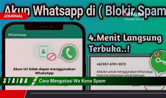 Ketahui Cara Mengatasi WA Kena Spam dan Melindungi Akun Anda